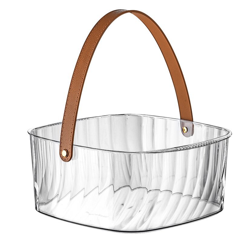 Portable household ice bucket, bar-sized beer ice bucket, outdoor party fruit storage bucket, fireside iced tea plastic ice bucket Item Picture