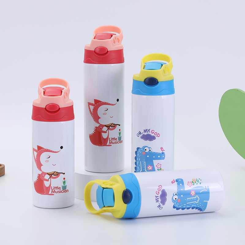 Creative cartoon 304 stainless steel insulated cup, vacuum student and children's straw cup, portable and cute travel cup Application Scenario