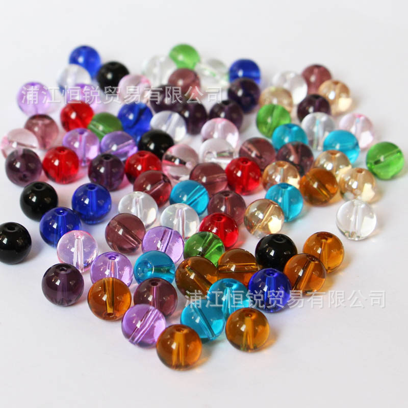 Glass Crystal Beads 4 Mm5mm6mm8mm10mm12mm14mm16mm Transparent Dispersion Beads Round Bead Curtain Accessories Application Scenario