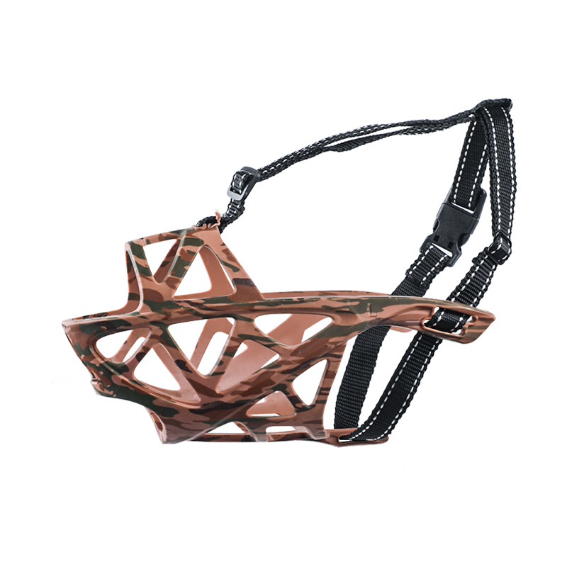 Pet products Amazon new professional anti-bite dog muzzle medium and large dog adjustable dog muzzle Item Picture