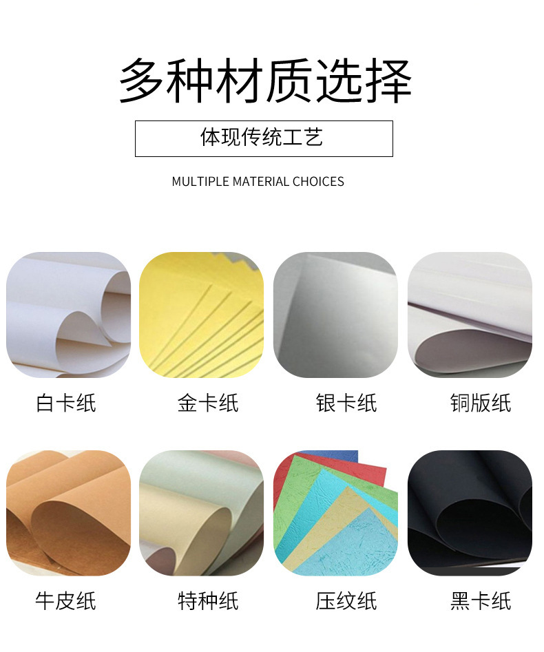 Customized creative gift boxes, exquisite double-door packaging boxes, and exquisite double-door gift boxes pic 7