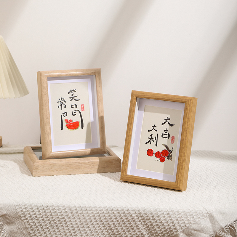 相框/画框框架/榫卯相框/相框画框/精品相框细节图