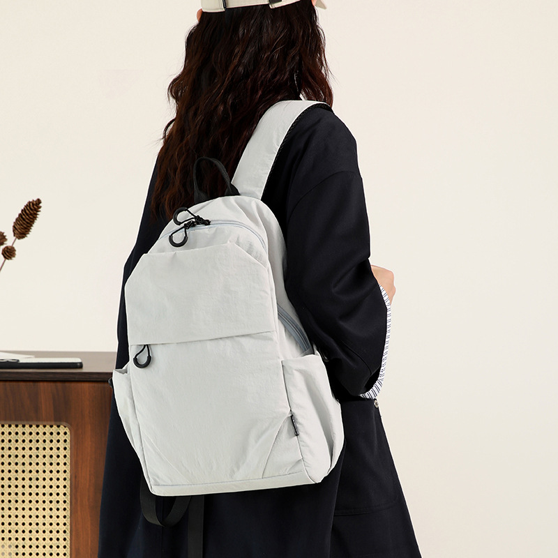 Small backpack for men, small trendy brand, mini lightweight student schoolbag, sports short distance, business trip and travel small backpack for women details Picture