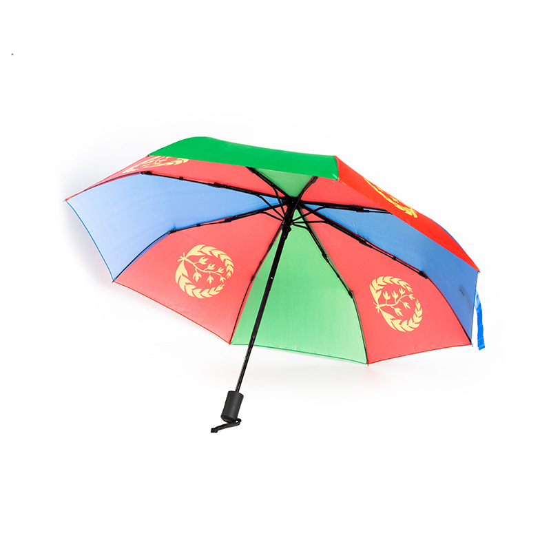 Cross-border advertising campaign umbrellas, US presidential election umbrellas, color-matching automatic folding umbrellas, logo printing manufacturers Item Picture