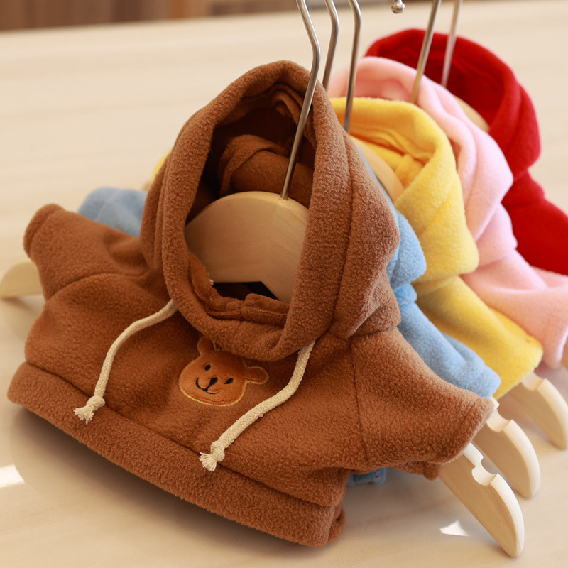 New cotton doll clothes, 20cm doll sweaters, teddy bears, plush toys, figurines, autumn and winter children's clothing wholesale details Picture