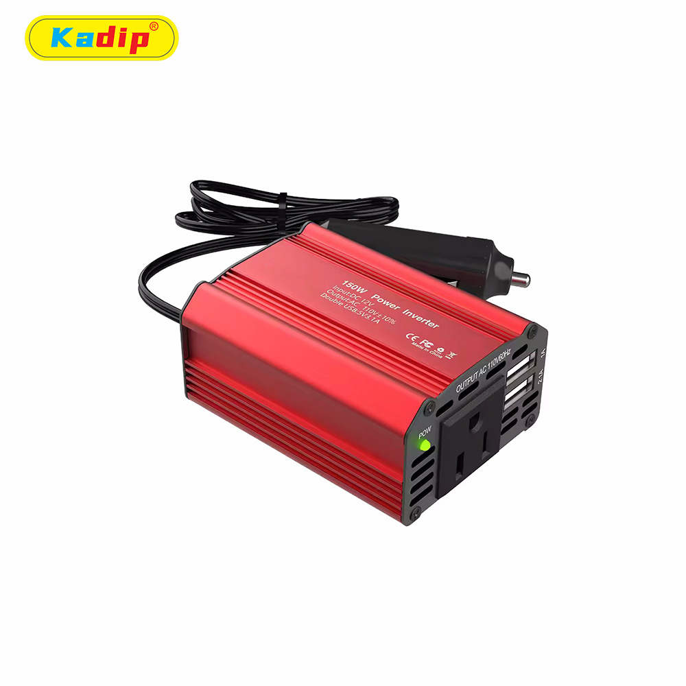 跨境新150w车载逆变器12v转110v220v汽车逆变器电源转换器升压器