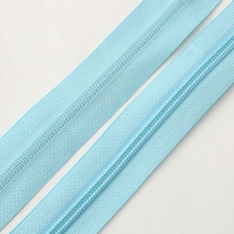 彩色尼龙拉链夏季骑行服细齿闭尾拉锁配件衣服防晒服口袋拉链批发