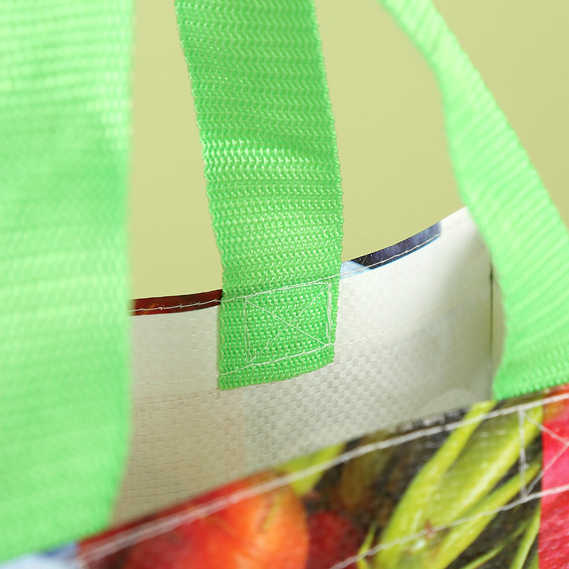 Pp Plastic Advertising Shopping Bag Pp Woven Gift Bag Can Print Logo Laminated Non-Woven Bag Woven Bag Application Scenario
