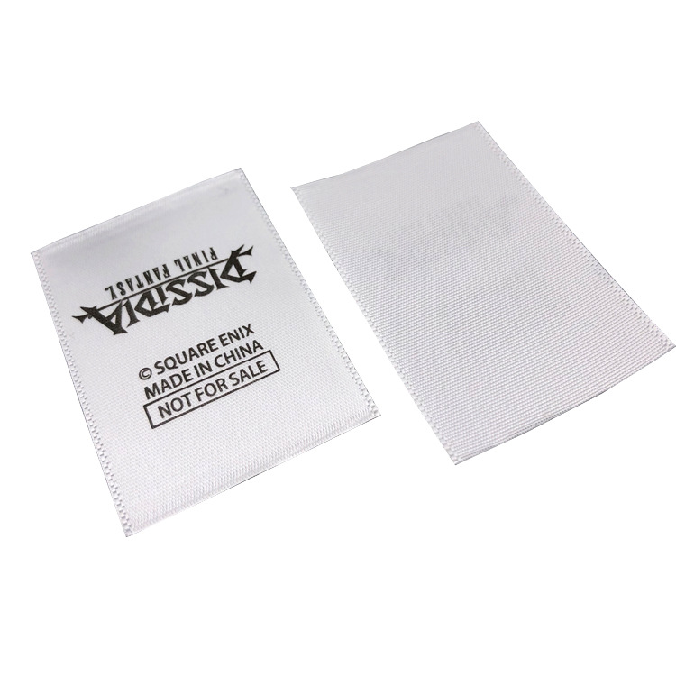 Clothing washing label, washing label, fixed printing mark, collar label, trademark, home textile washing label details Picture