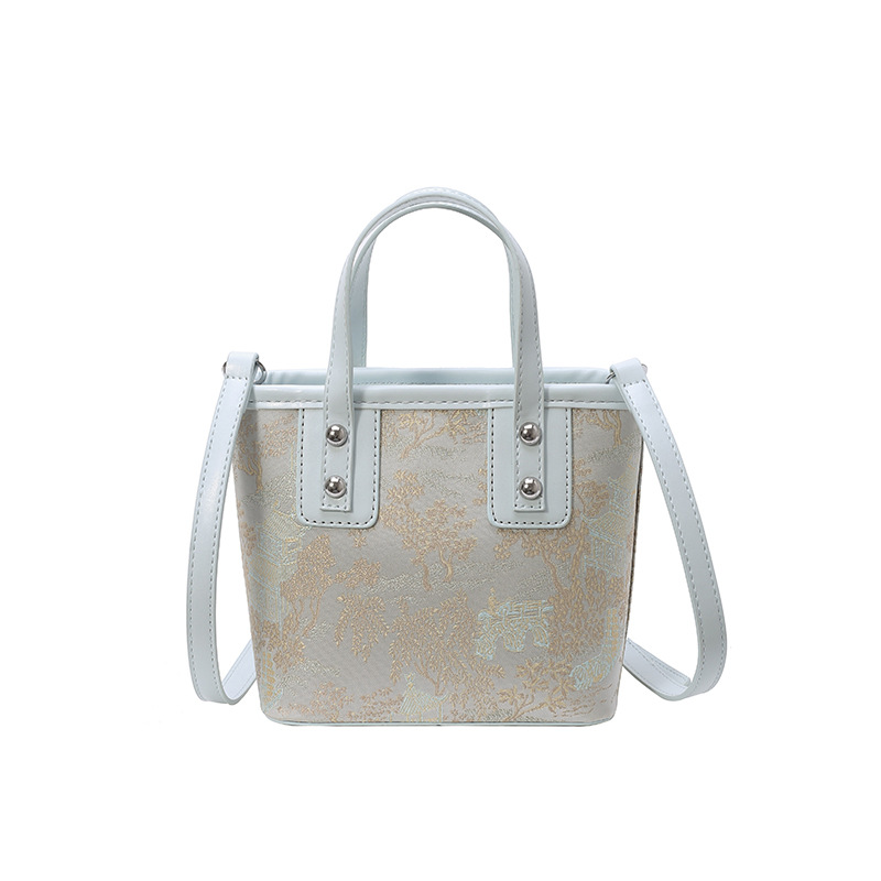 国潮时尚斜挎包女气质百搭新中式单肩包设计感小众斜挎包bags白底实物图