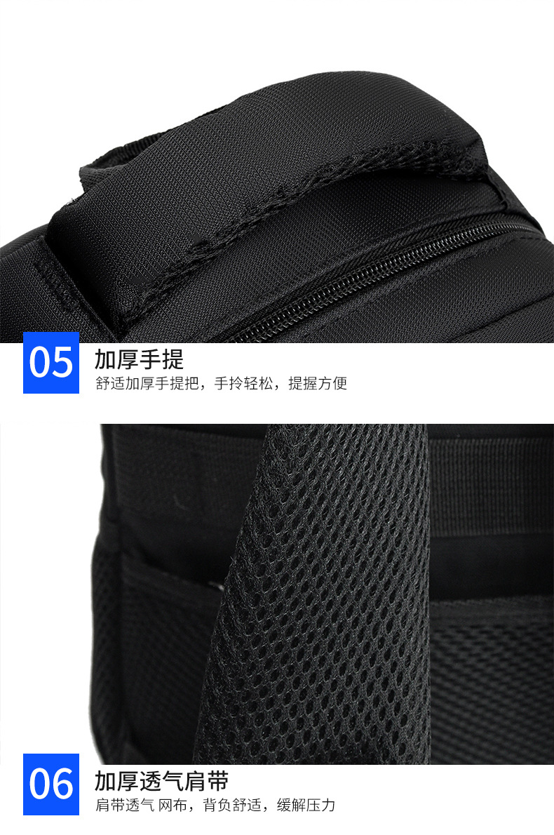 Bolsa de computadora de hombre mochila casual de moda bolsa de viaje de negocios de gran capacidad mochila ligera y simple mochila de estudiante pic 34