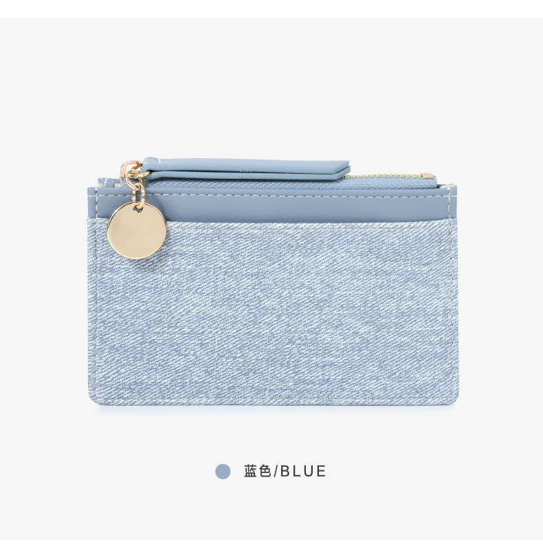 Tyrian 2025 New model card bag, multi-functional, thin card holder, simple, ultra-thin, multi-slot, short coin bag card bag pic 44