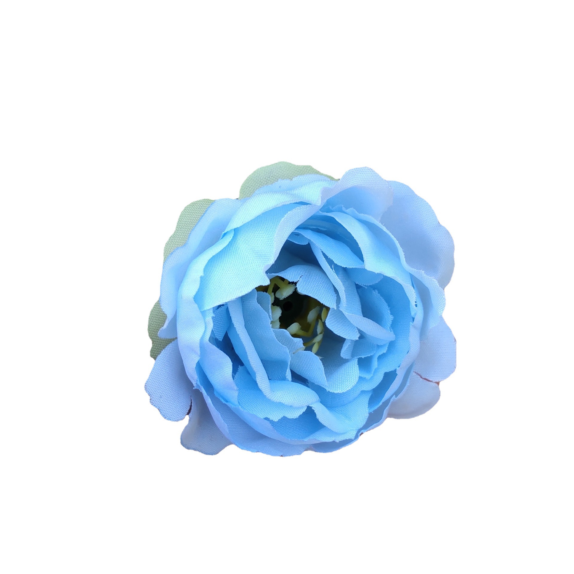 Exquisite peony flower head simulation flower head, wedding road leading flower row base flower material, small peony flower head for home decoration Item Picture