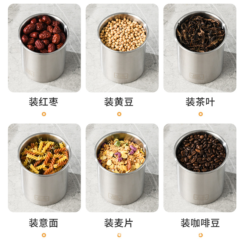 密封盒、储物罐实物图