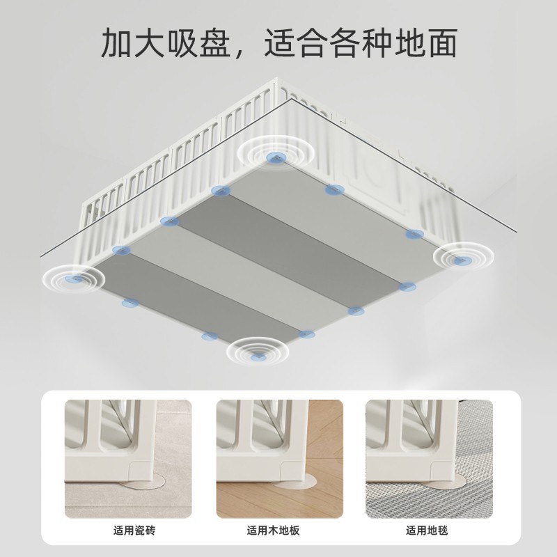 Children's play fence baby protective fence ground crawling indoor home park baby climbing mat fence Specification drawing