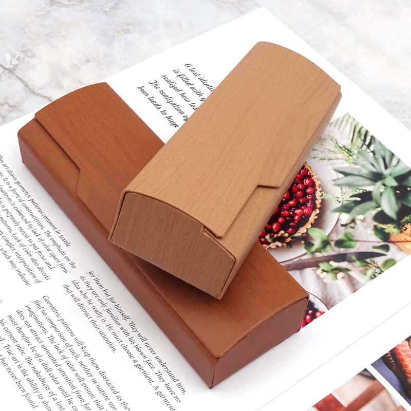 眼镜盒/折叠眼镜盒/眼镜链/老花镜折叠/眼睛袋细节图