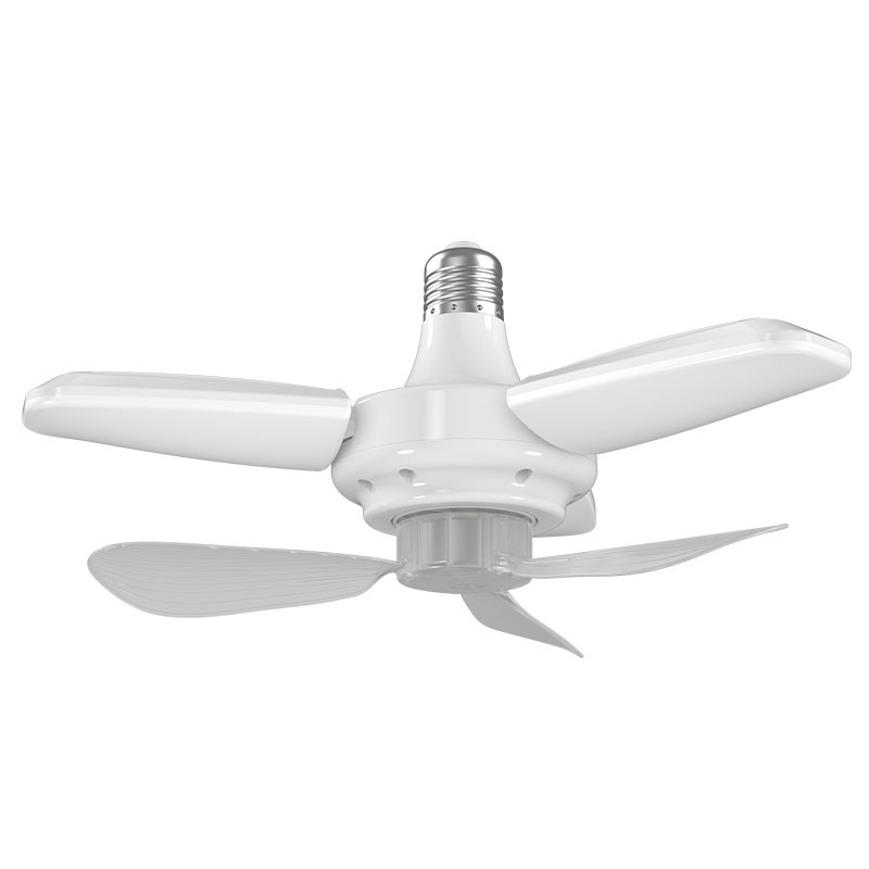 Three-Leaf (Short) Folding Fan Light Can Be Remote Control + Switch Lighting + Fan Multi-Function Scenarios details Picture