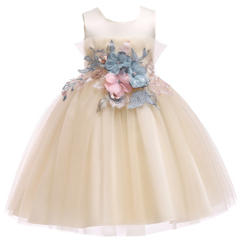 2021 Summer new girls' dress for foreign trade, Korean version children's tulle princess dress, cheap supply for foreign trade Item Picture