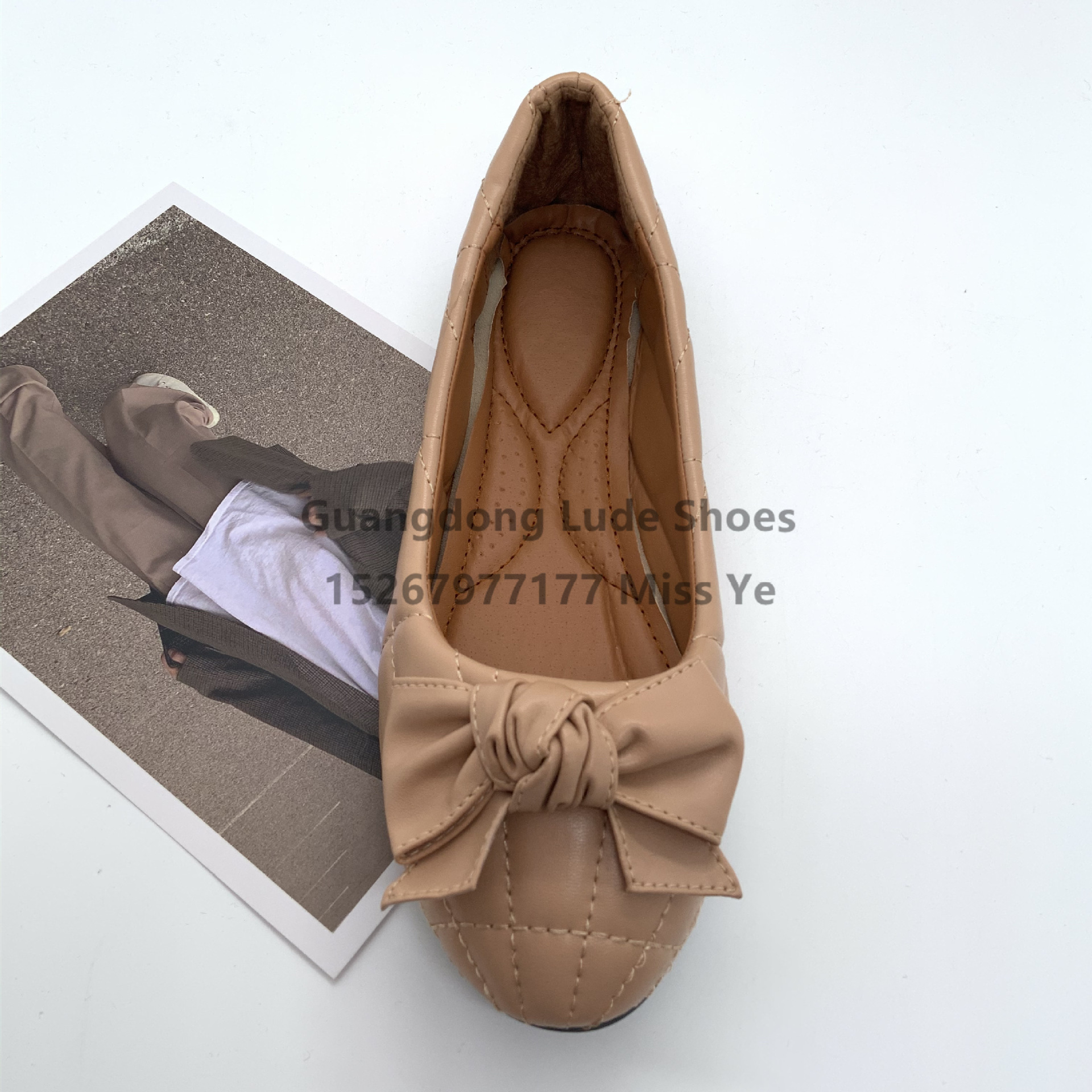 Spring And Summer Single Shoes Guangzhou Women's Shoes Craft Shoes 2022 New Women's Casual Single Shoes Flat Comfortable Women's Shoes details Picture