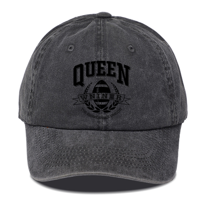 Europe And The United States Graffiti Printed Letter Baseball Cap Cross-Border New Outdoor Leisure Everything To Do Old Curved Eaves Cap Wholesale