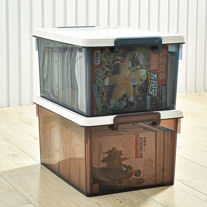 Storage box, bedroom wardrobe, toy storage room, classification box, sundries, portable medical box, nearly right-angle transparent and visible Specification drawing