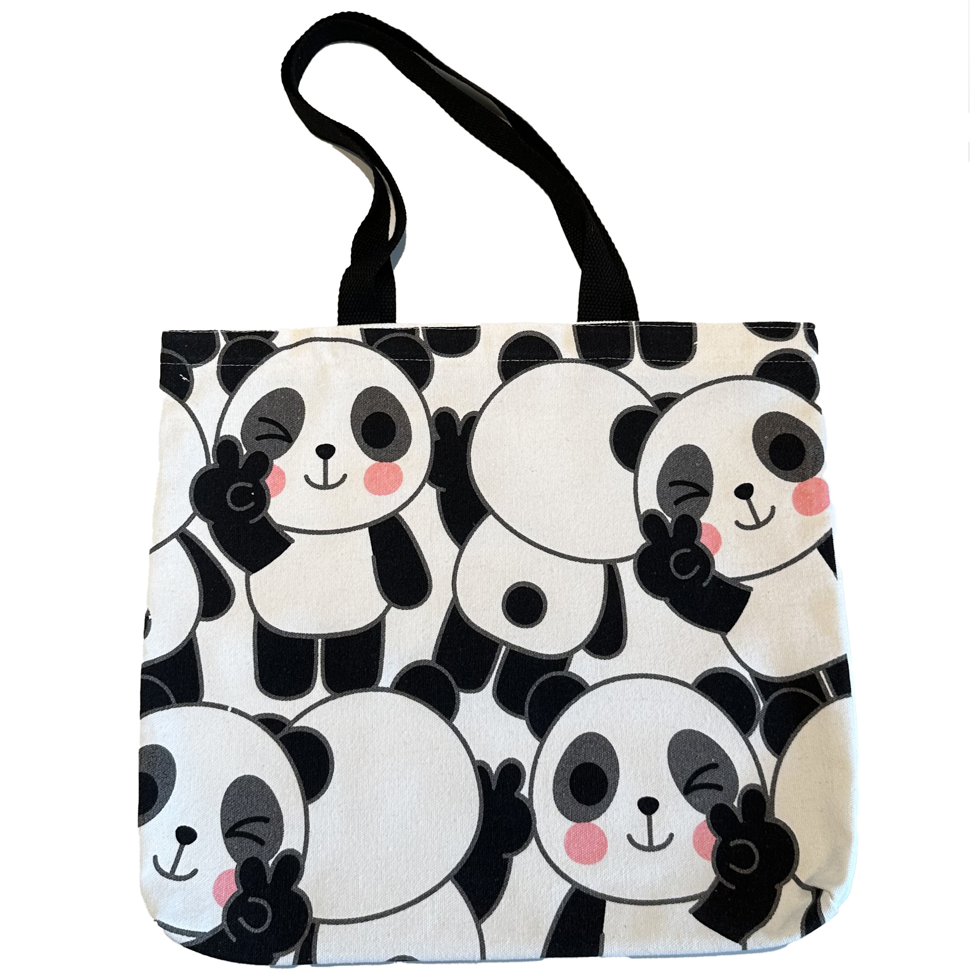 Nuevo ins victory bear bag mujer un hombro canvas bag gran capacidad para estudiantes clase portátil cremallera canvas bag Item Picture