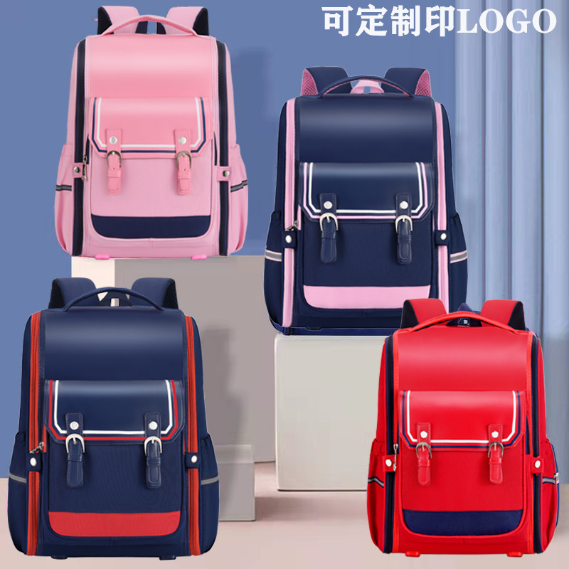 日本儿童书包小学生男童女孩1-6年级批发订定新款制印字印logo