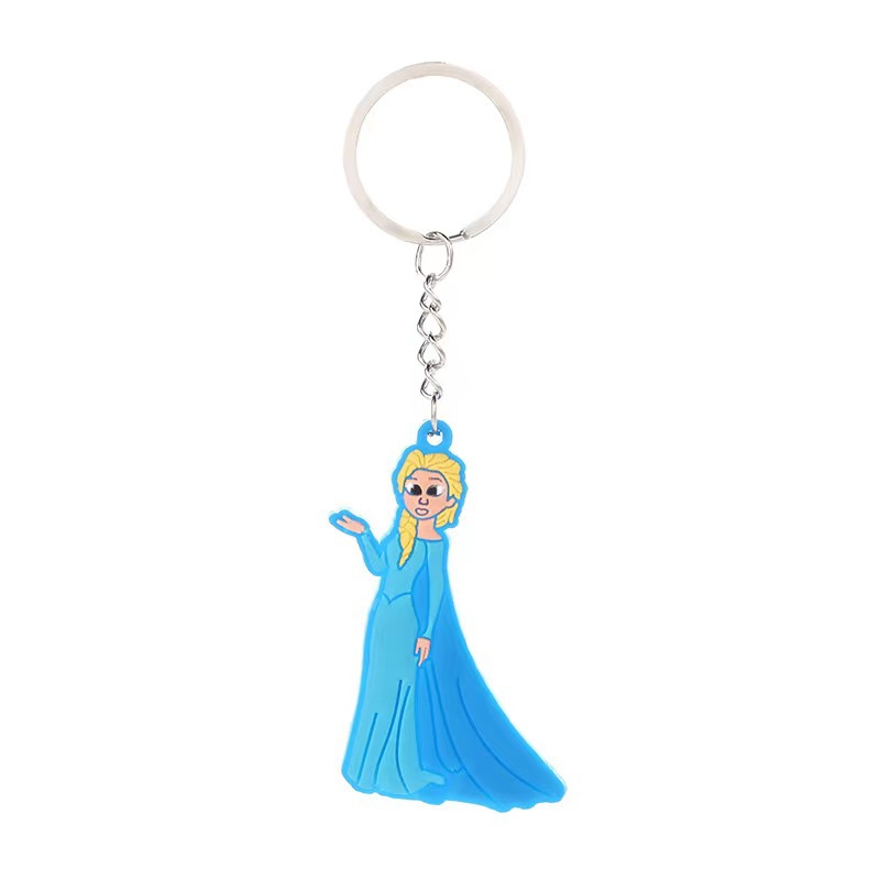 Wholesale Creative Cartoon Pvc Keychain Soft Plastic Keychain Cartoon Bag Pendant Car Keychain Gift Item Picture