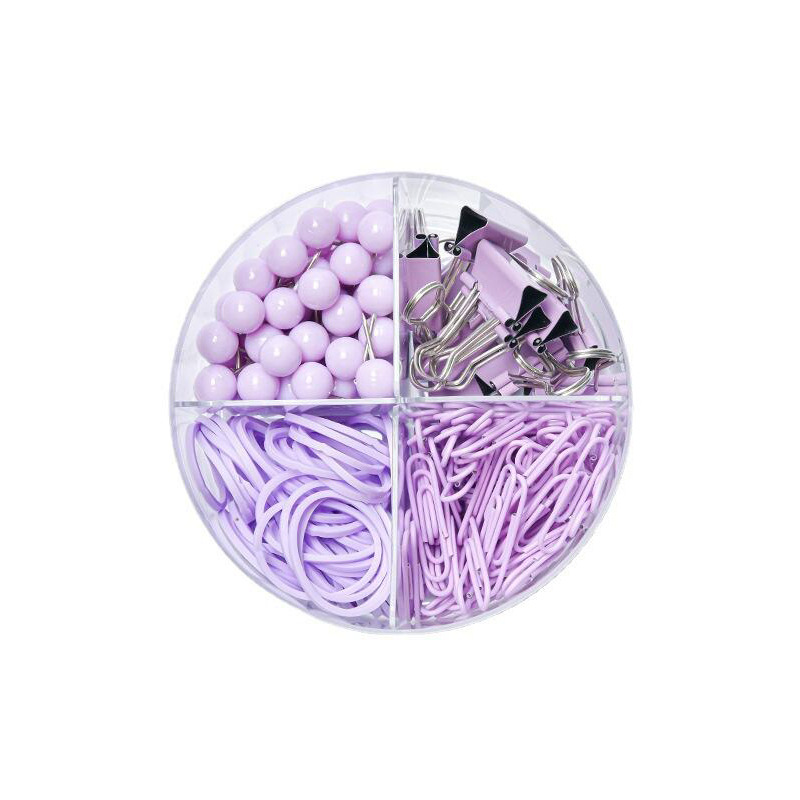 مجموعات مجمَّعة من أغلفة مشبك مشبك الورق من طراز Mclon 4 glas Item Picture