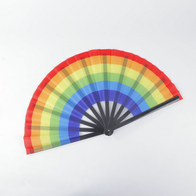 现货批发功夫扇大扇子功夫扇塑料扇骨广告扇图案亚马逊热门爆款详情11