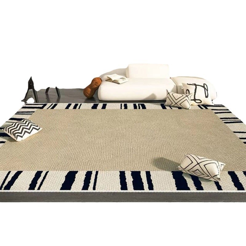 The living room carpet is dirt-resistant and easy to maintain. The sofa is light luxury. The coffee table carpet is modern and simple. The bedroom is fully covered with anti-slip floor MATS Item Picture