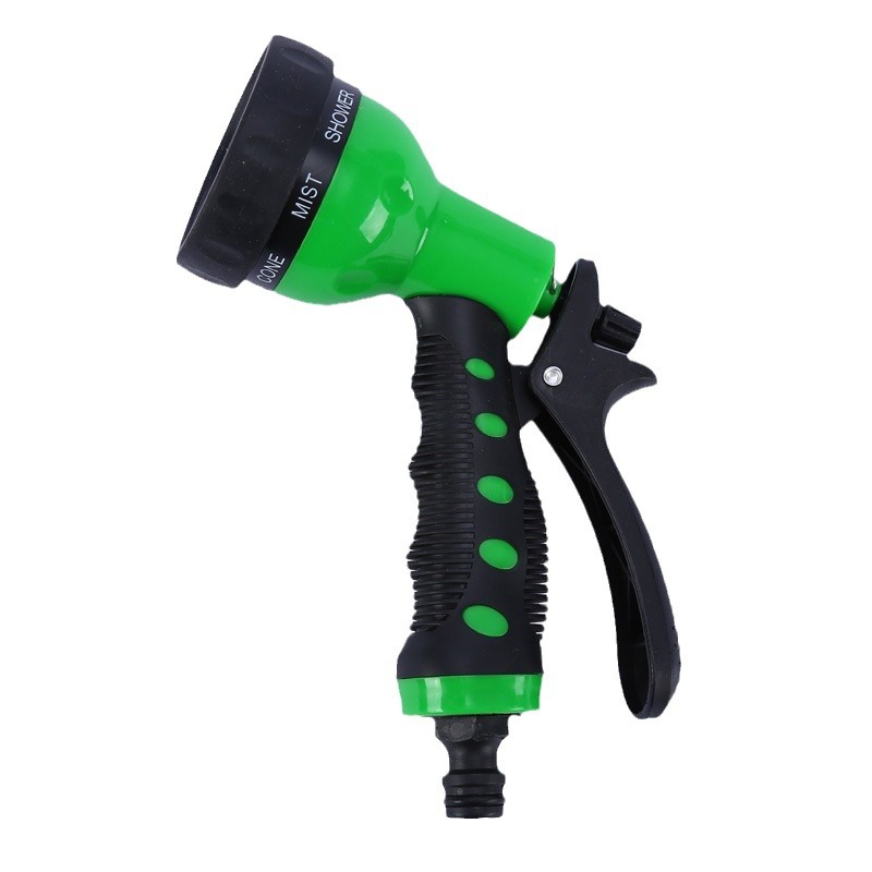 Plástico de jardín riego multifuncional rociador regador de jardín pistola de agua enjuague de balcón de uso doméstico suelo ajustable Item Picture