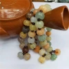 Guangshun Jewelry's natural Golden Thread Jade Pumpkin Bead bracelet wholesale diy Golden Thread Jade Natural Stone bracelet Factory Direct sales Application Scenario