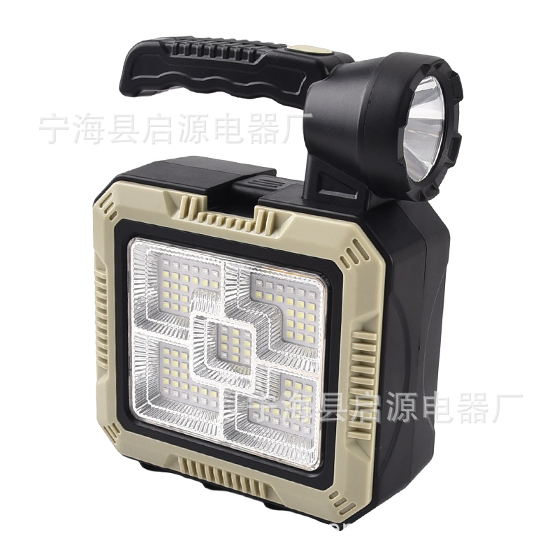 New cross-border solar portable lamp, multi-functional toolbox lamp, detection lamp, power bank and maintenance set Application Scenario