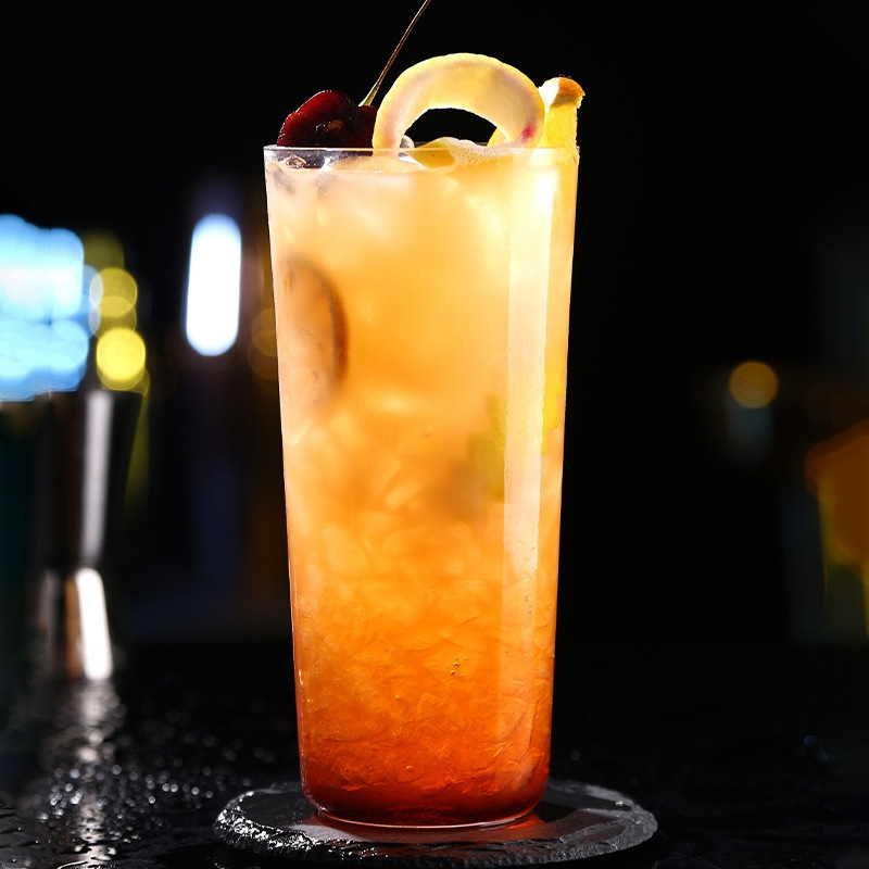 Japanese Colin cup, crystal glass cup, cocktail cup, hyapod cup, ultra-thin long juice cold drink cup, glass tea cup Specification image