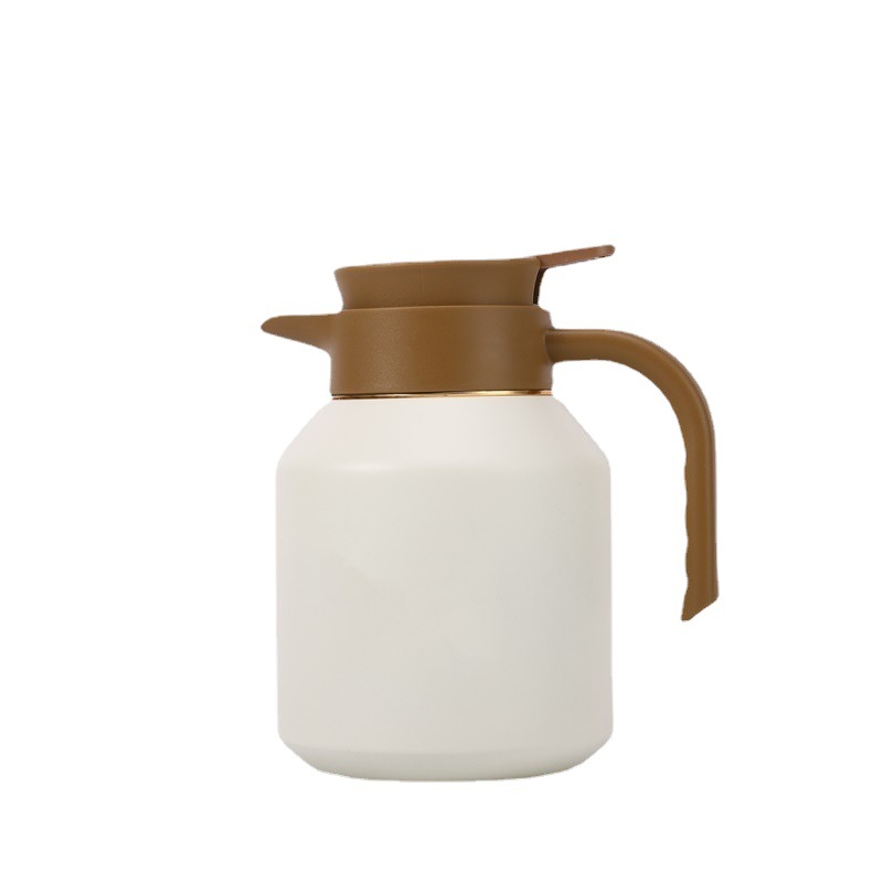 Wholesale of large-capacity household 316 stainless steel stewing pot, wedding Chinese-style teapot, handle anti-scald tea brewing and heat preservation pot Item Picture