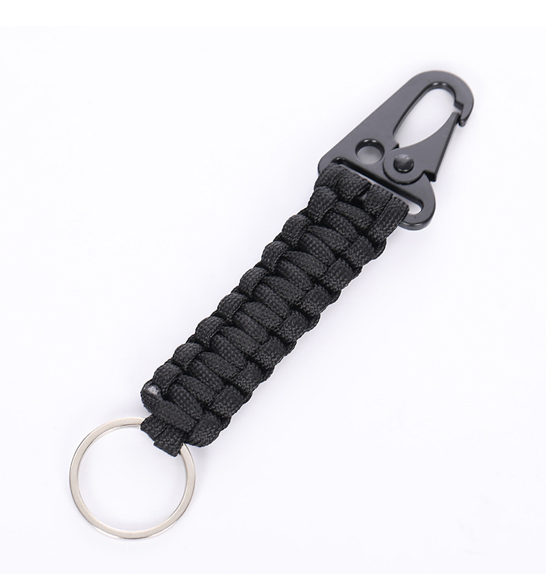 Outdoor camping rope, multi-functional umbrella rope, survival bracelet, camping personalized emergency tactical hook, woven bracelet batch pic 16