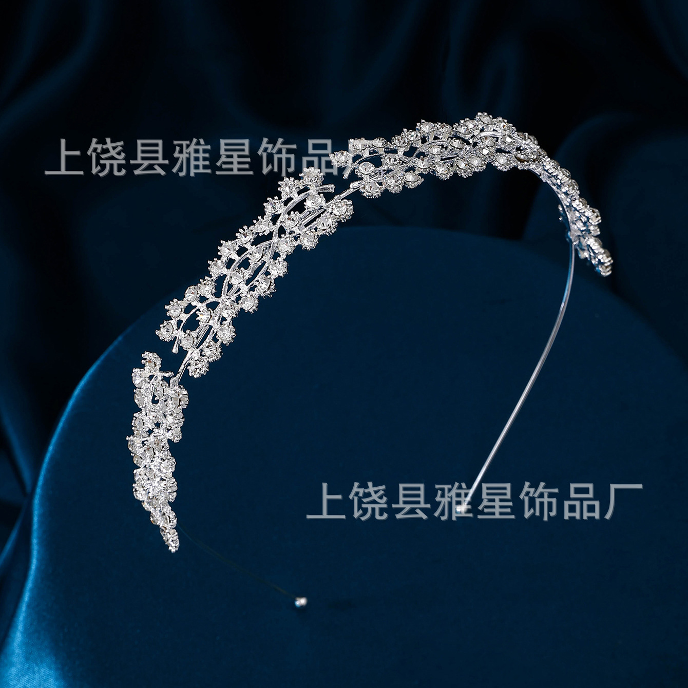 Bride's crown headwear, wedding dress accessories, hair accessories, children's birthday, princess crown, hair band factory wholesale details Picture
