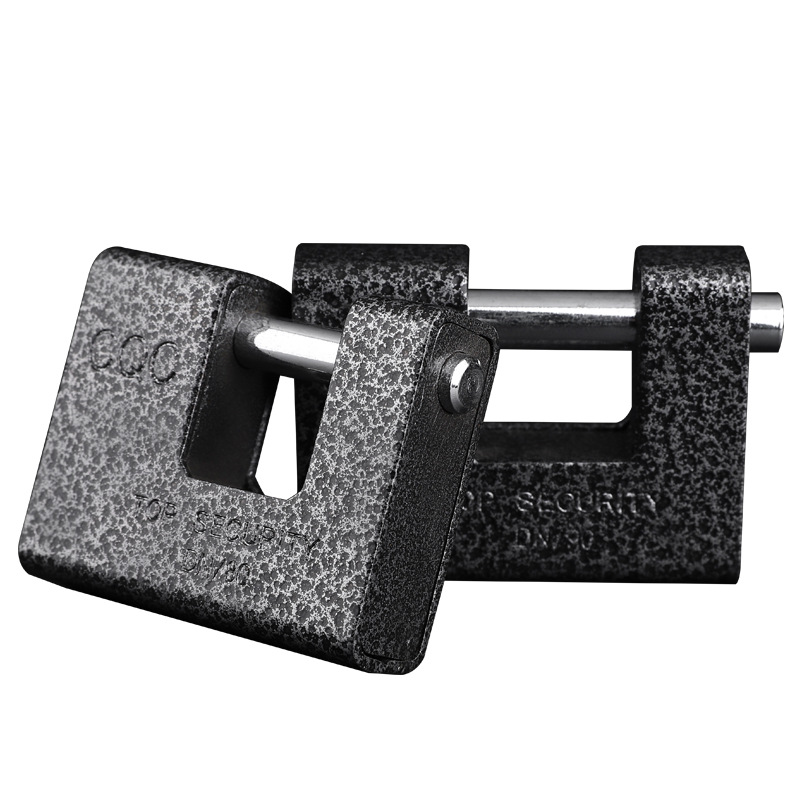 Direct supply from the padlock manufacturer: spray-painted casing rectangular lock, all-copper core computer key, door lock, cabinet lock, warehouse lock, anti-theft Item Picture