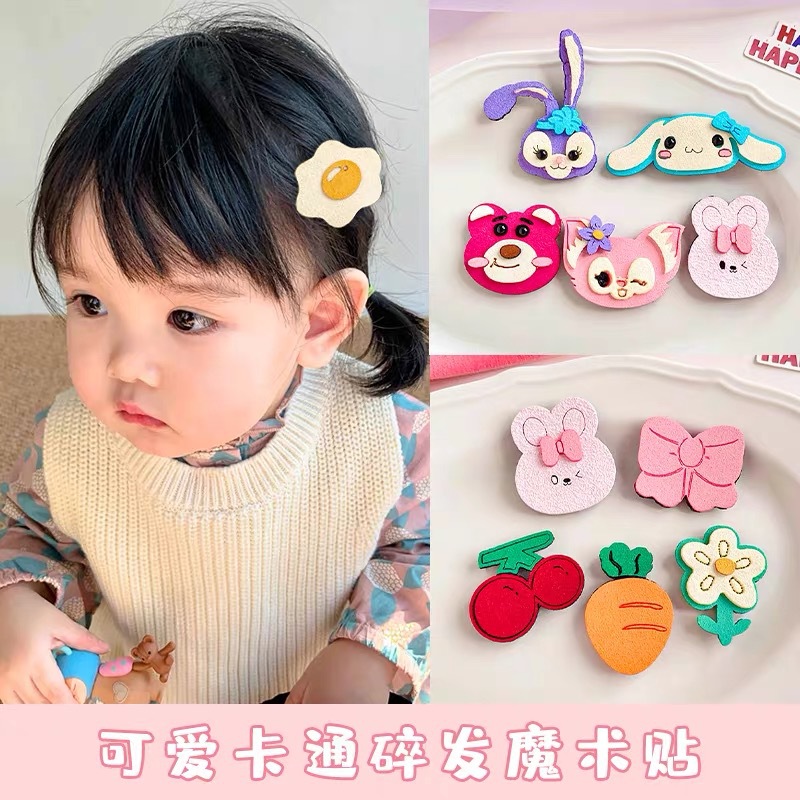 发夹/创意饰品/发夹植绒/发饰/发卡产品图