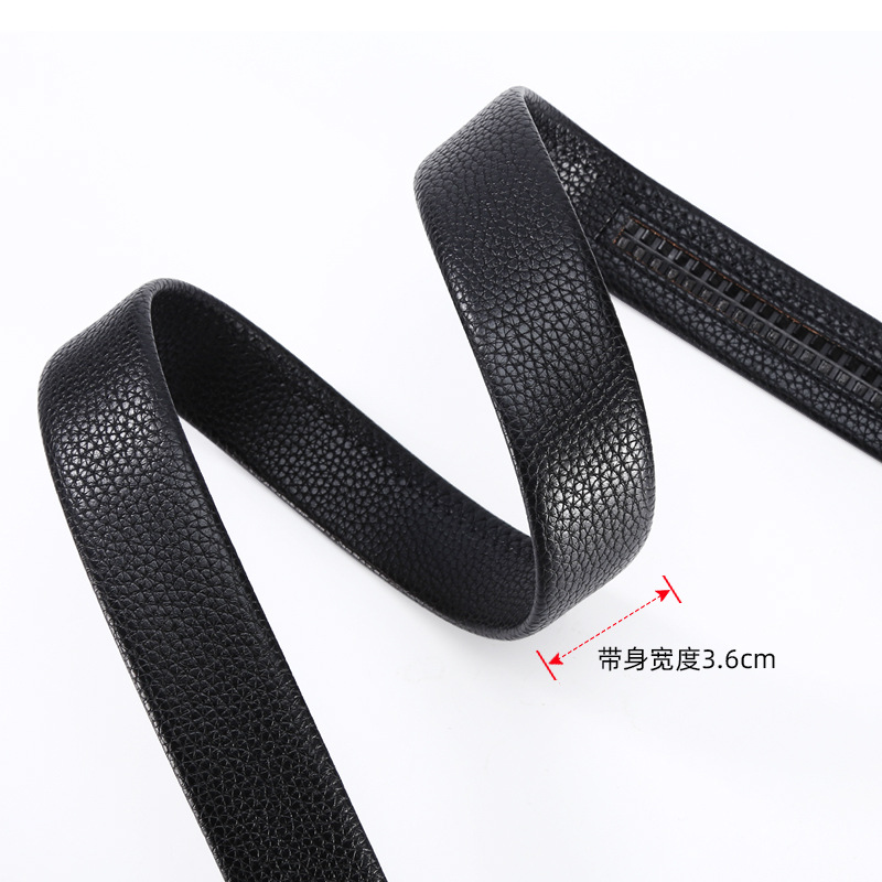 إن جلد الرجل ذو الحزام يستحوذ تلقائياً على الموضة الجديدة Specification image