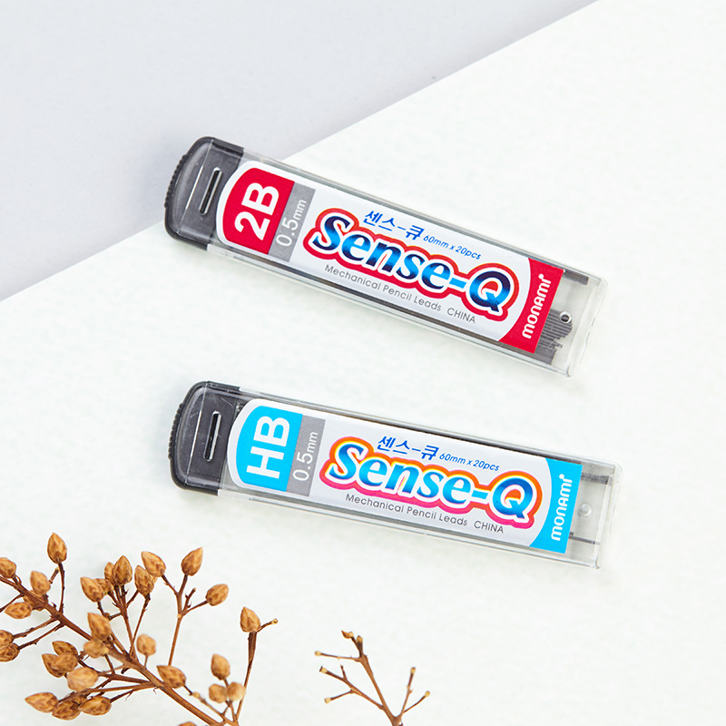 Munami Pencil Lead Hb/2B 0.5Mm Automatic Lead Core For Core Writing Painting Is Not Easy To Break 07018 Specification drawing