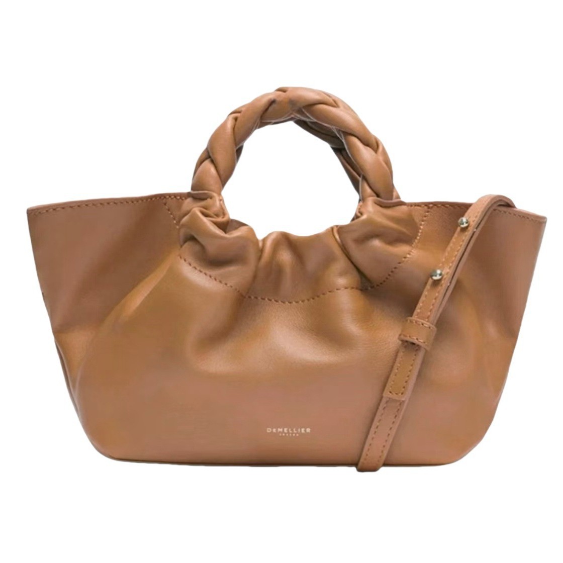 Cloud Bag Retro Woven Tote Bag For Women Crossbody Single Shoulder Pleated Bag