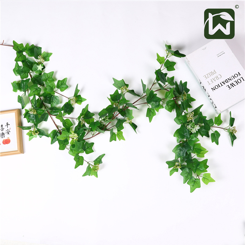 Cross-border handicrafts, simulation gardening, indoor soft furnishings, artificial rockeries, park atmosphere, set decoration items, wall-hung vines, leaves and vines