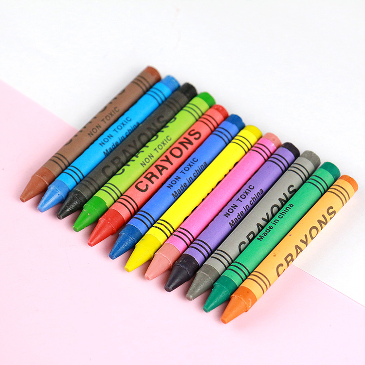 Children's painting coloring brushes, art interest class, heavy color oil pastels, washable children's colored crayon set Application Scenario