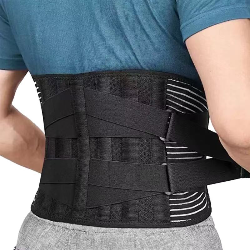 Cross-border waist support belt, elastic double pressure sports belt, squat fitness belt, lumbar muscle strain