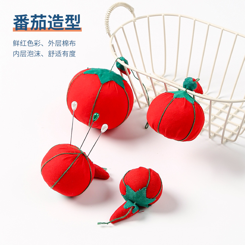 Red Tomato Stitch Kit Sewing Diy Accessories Pin Cushion Embroidery Needle Organizer Cross Stitch Stitch Wholesale details Picture