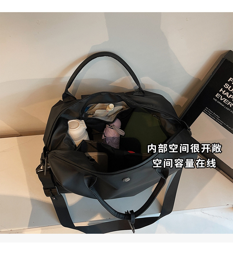 大容量旅行包轻便待产收纳袋健身运动瑜伽包旅行出差手提行李包女详情8