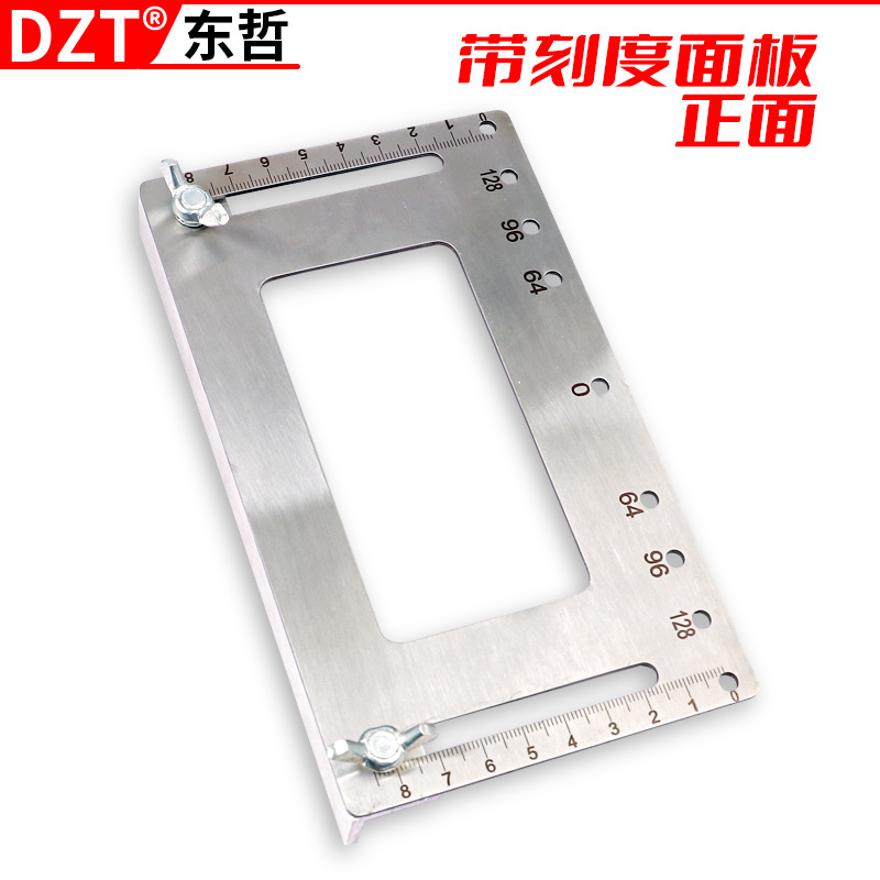 Handle drilling, woodworking, wardrobe door, cabinet multi-functional installation tool, stainless steel handle installation wonder Application Scenario