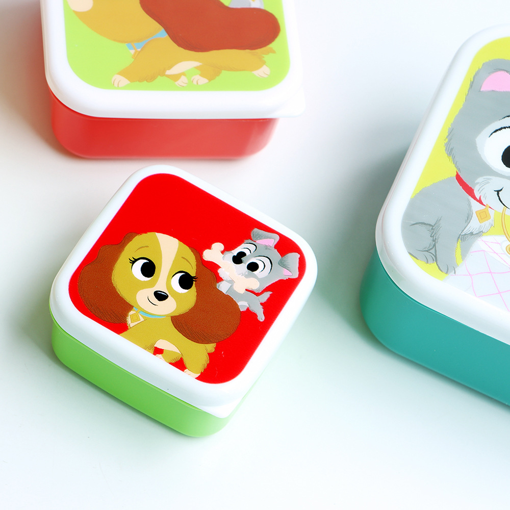 Bangduo - Cartoon bento Box, fresh-keeping box, storage box, Food-grade rice portioning, microwaveable plastic lunch box Specification image